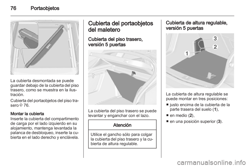 OPEL ASTRA J 2011.5  Manual de Instrucciones (in Spanish) 