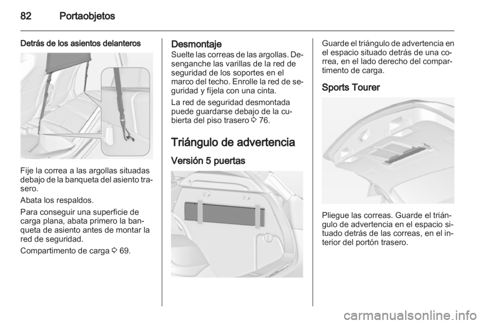 OPEL ASTRA J 2011.5  Manual de Instrucciones (in Spanish) 