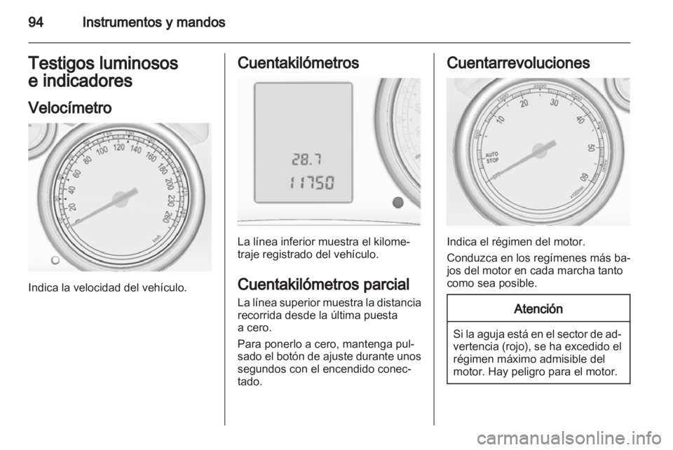 OPEL ASTRA J 2011.5  Manual de Instrucciones (in Spanish) 