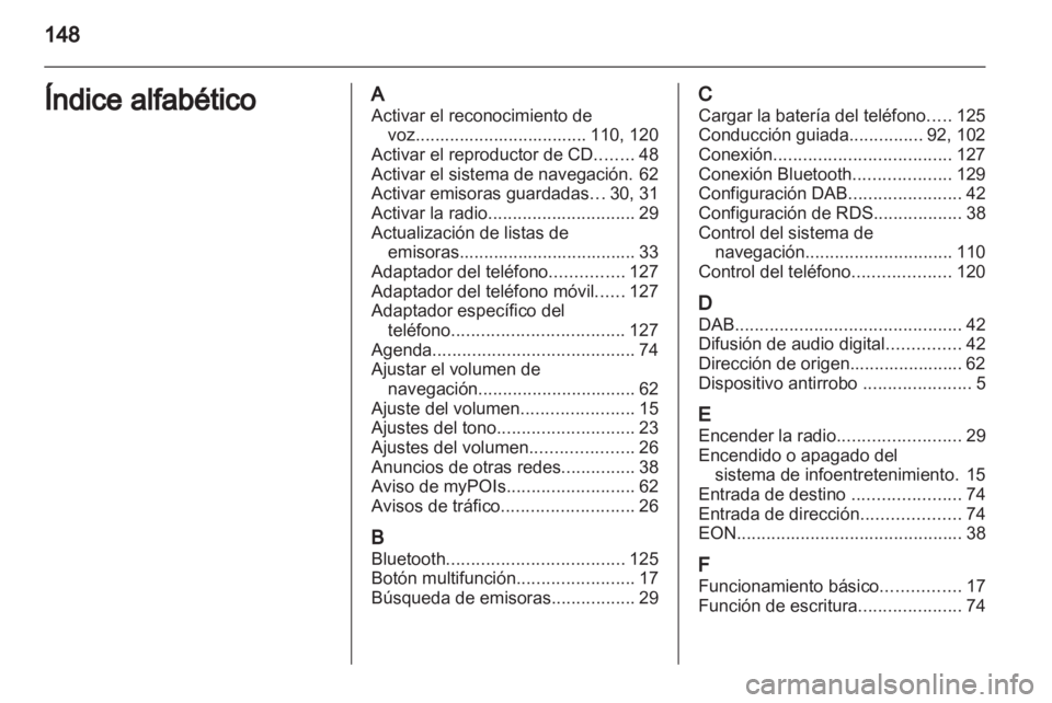 OPEL ASTRA J 2012  Manual de infoentretenimiento (in Spanish) 