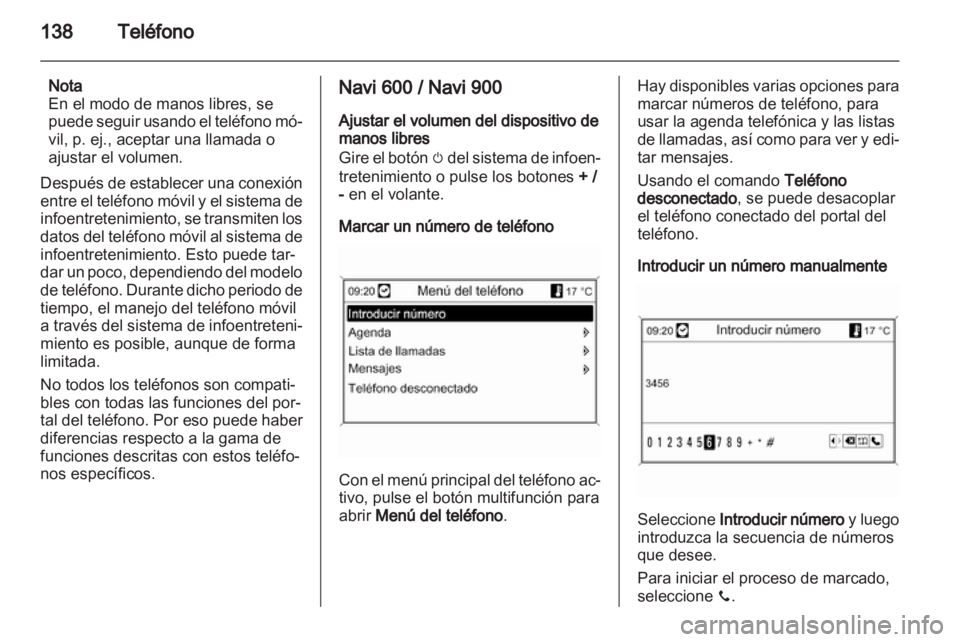 OPEL ASTRA J 2013  Manual de infoentretenimiento (in Spanish) 
