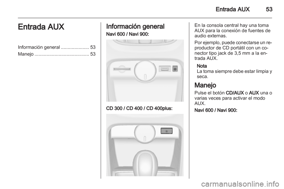 OPEL ASTRA J 2013  Manual de infoentretenimiento (in Spanish) 