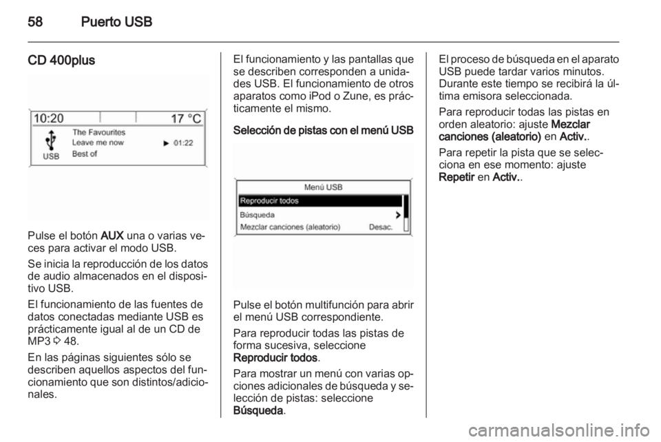 OPEL ASTRA J 2013  Manual de infoentretenimiento (in Spanish) 