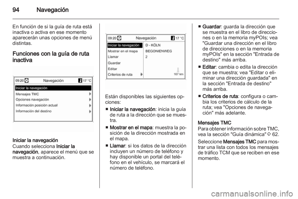 OPEL ASTRA J 2013  Manual de infoentretenimiento (in Spanish) 