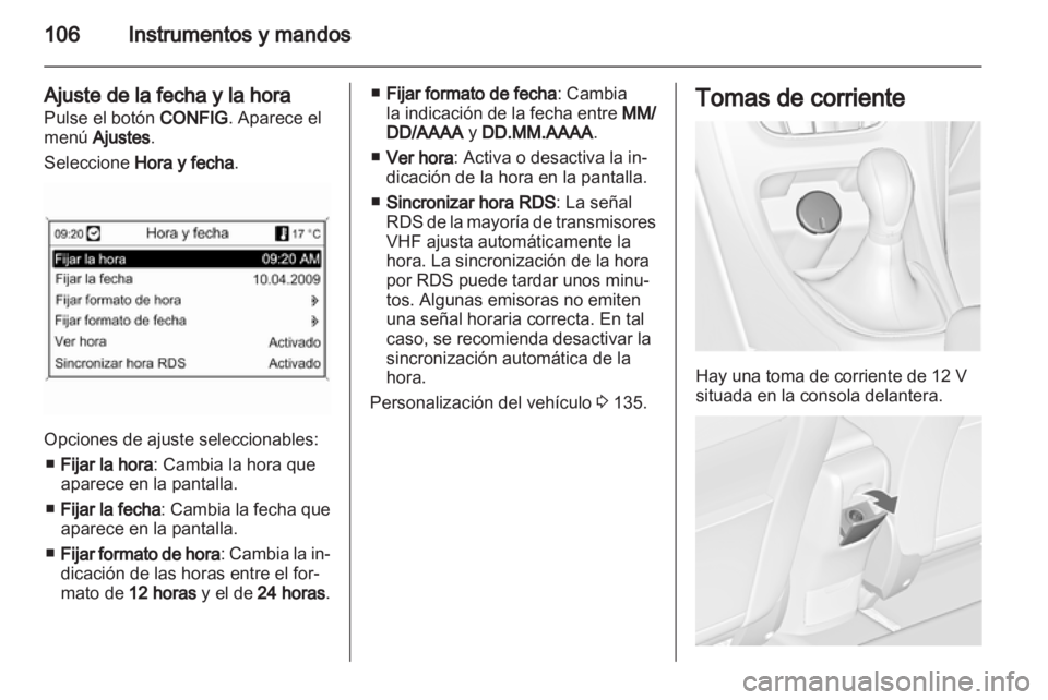 OPEL ASTRA J 2013  Manual de Instrucciones (in Spanish) 