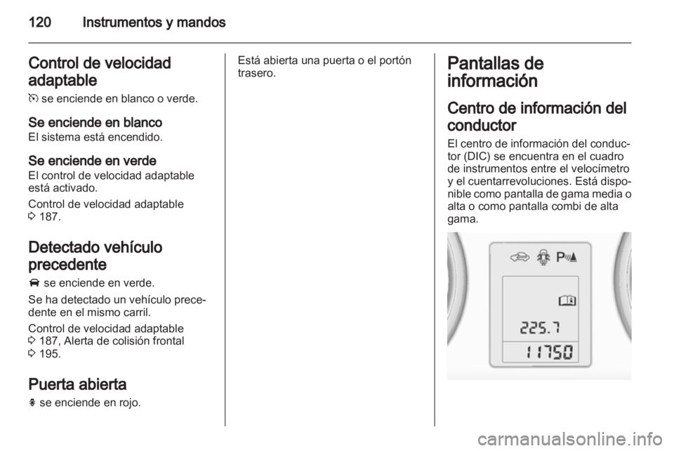 OPEL ASTRA J 2013  Manual de Instrucciones (in Spanish) 