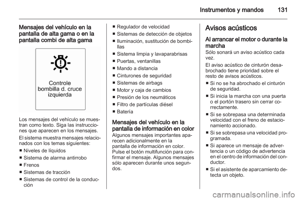 OPEL ASTRA J 2013  Manual de Instrucciones (in Spanish) 