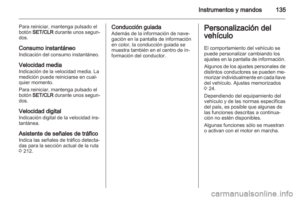 OPEL ASTRA J 2013  Manual de Instrucciones (in Spanish) 