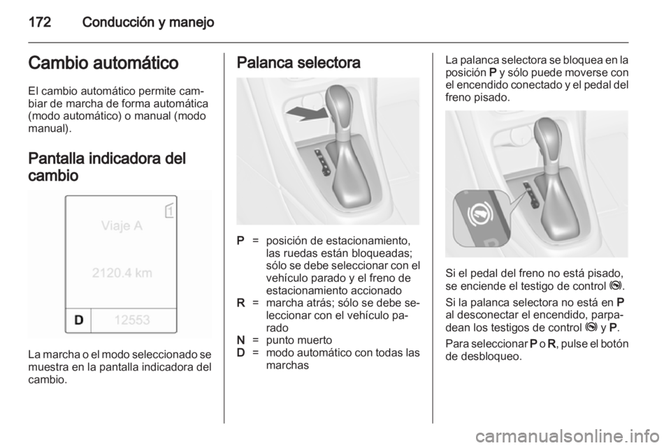 OPEL ASTRA J 2013  Manual de Instrucciones (in Spanish) 