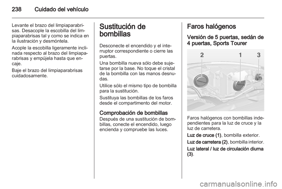 OPEL ASTRA J 2013  Manual de Instrucciones (in Spanish) 