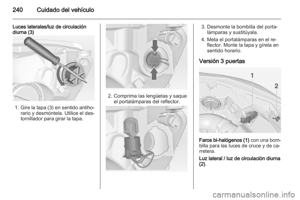 OPEL ASTRA J 2013  Manual de Instrucciones (in Spanish) 