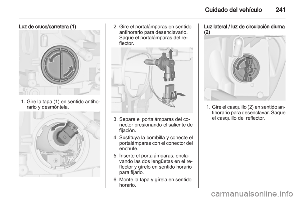 OPEL ASTRA J 2013  Manual de Instrucciones (in Spanish) 