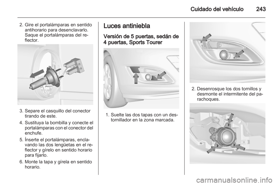 OPEL ASTRA J 2013  Manual de Instrucciones (in Spanish) 
