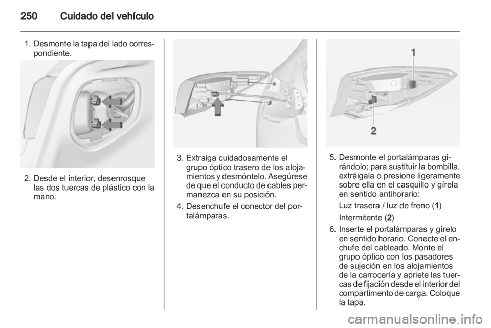 OPEL ASTRA J 2013  Manual de Instrucciones (in Spanish) 