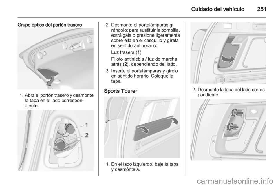 OPEL ASTRA J 2013  Manual de Instrucciones (in Spanish) 