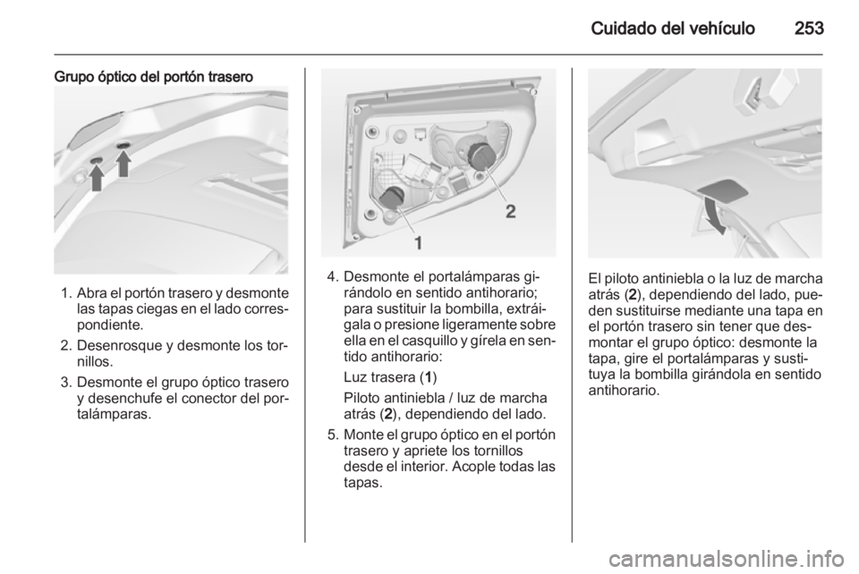 OPEL ASTRA J 2013  Manual de Instrucciones (in Spanish) 