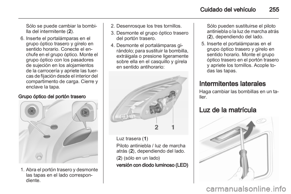 OPEL ASTRA J 2013  Manual de Instrucciones (in Spanish) 