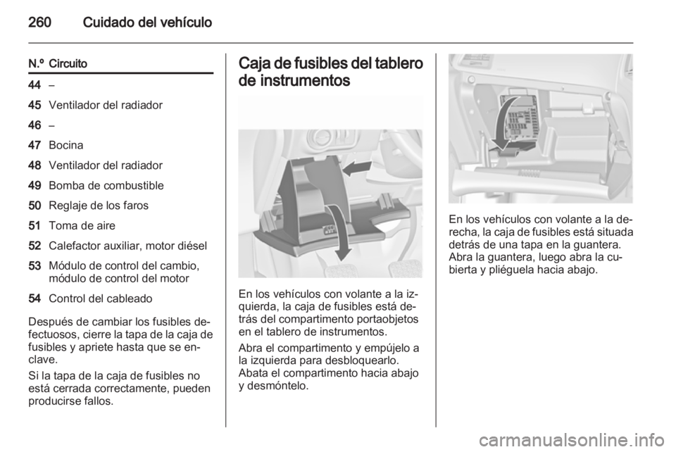 OPEL ASTRA J 2013  Manual de Instrucciones (in Spanish) 
