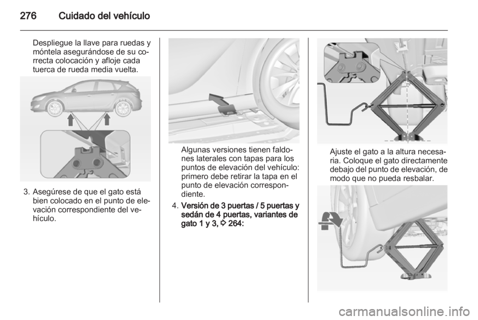 OPEL ASTRA J 2013  Manual de Instrucciones (in Spanish) 
