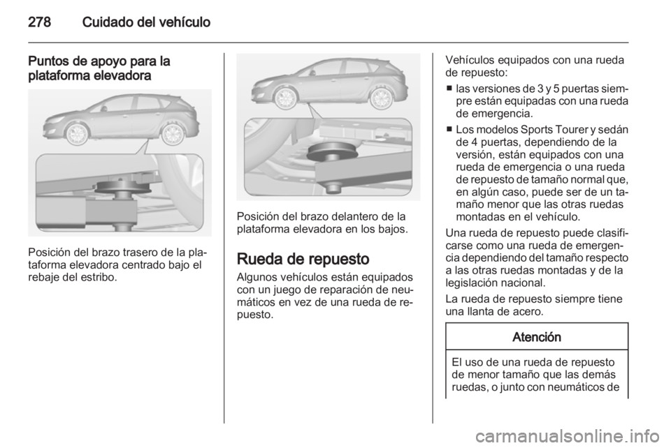 OPEL ASTRA J 2013  Manual de Instrucciones (in Spanish) 