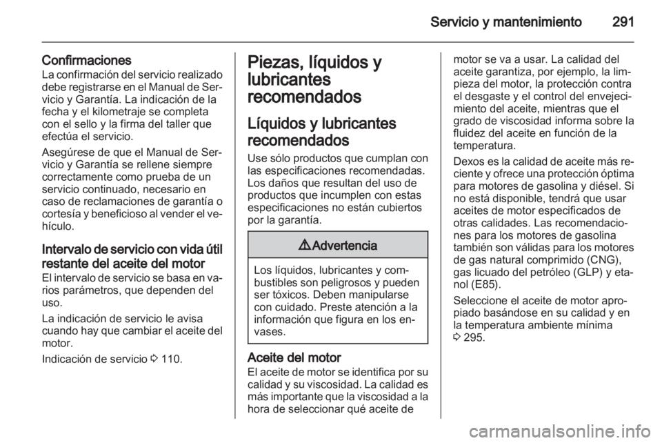OPEL ASTRA J 2013  Manual de Instrucciones (in Spanish) 