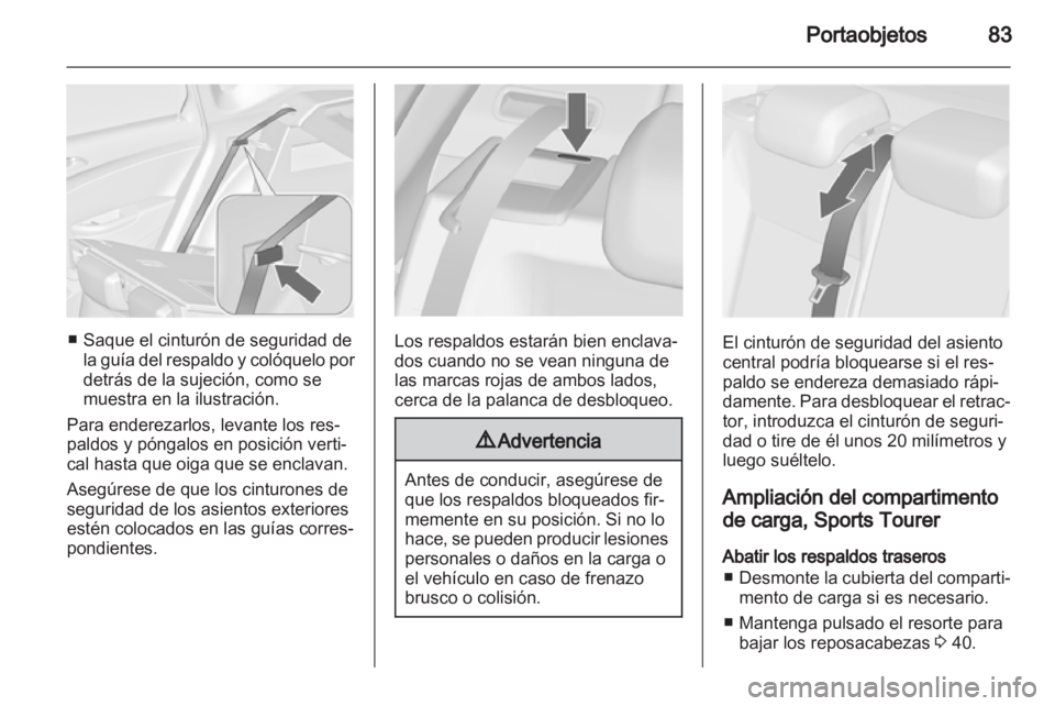 OPEL ASTRA J 2013  Manual de Instrucciones (in Spanish) 
