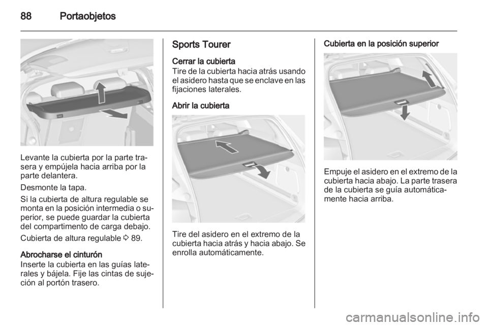 OPEL ASTRA J 2013  Manual de Instrucciones (in Spanish) 