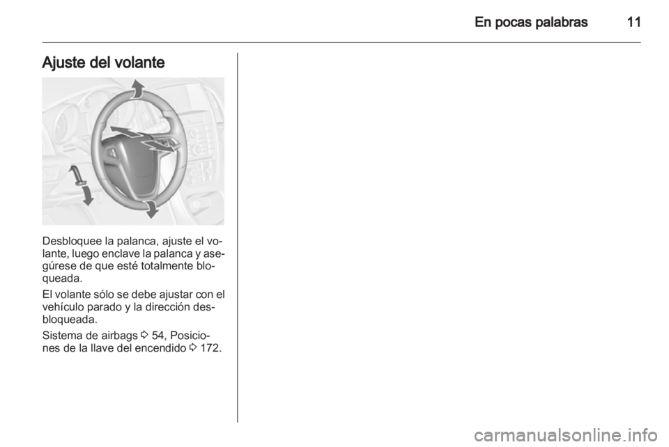 OPEL ASTRA J 2013.5  Manual de Instrucciones (in Spanish) 