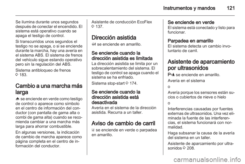 OPEL ASTRA J 2013.5  Manual de Instrucciones (in Spanish) 