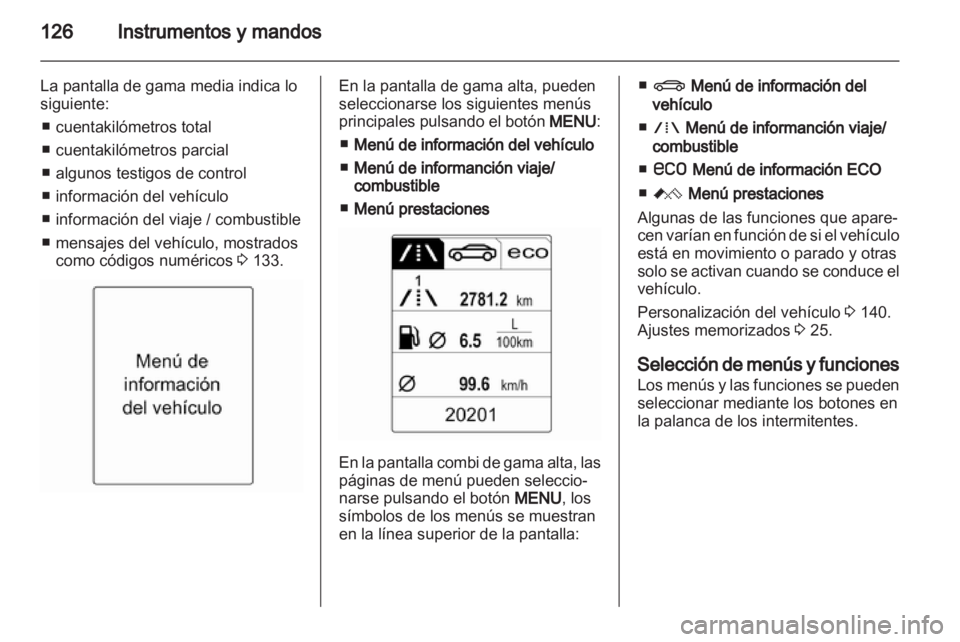 OPEL ASTRA J 2013.5  Manual de Instrucciones (in Spanish) 