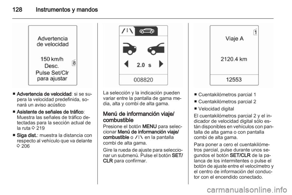 OPEL ASTRA J 2013.5  Manual de Instrucciones (in Spanish) 