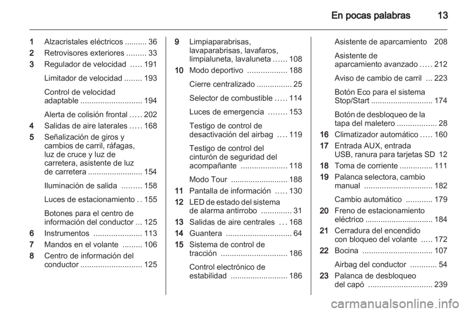 OPEL ASTRA J 2013.5  Manual de Instrucciones (in Spanish) 