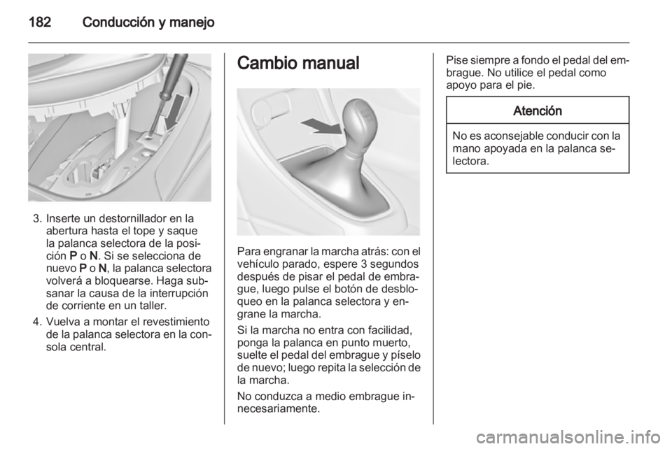 OPEL ASTRA J 2013.5  Manual de Instrucciones (in Spanish) 