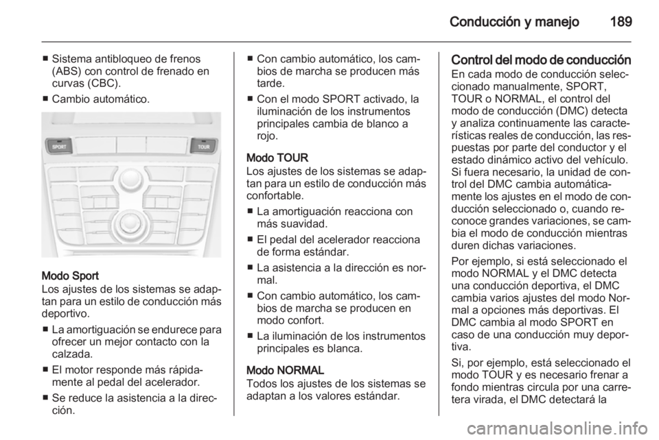 OPEL ASTRA J 2013.5  Manual de Instrucciones (in Spanish) 