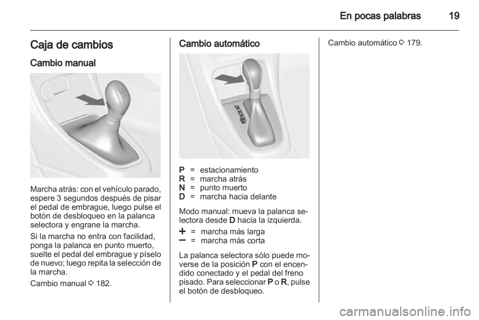OPEL ASTRA J 2013.5  Manual de Instrucciones (in Spanish) 