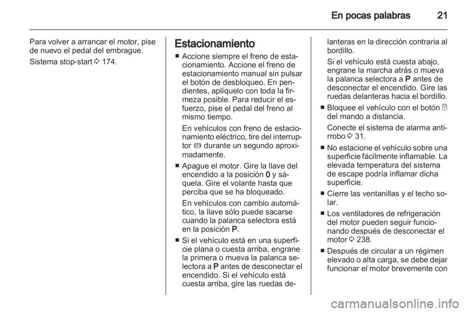 OPEL ASTRA J 2013.5  Manual de Instrucciones (in Spanish) 