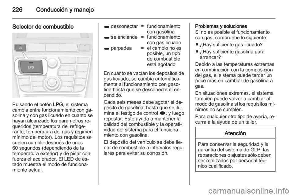 OPEL ASTRA J 2013.5  Manual de Instrucciones (in Spanish) 