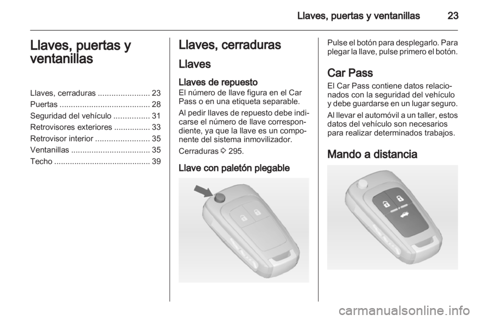 OPEL ASTRA J 2013.5  Manual de Instrucciones (in Spanish) 