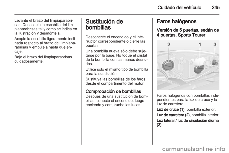 OPEL ASTRA J 2013.5  Manual de Instrucciones (in Spanish) 