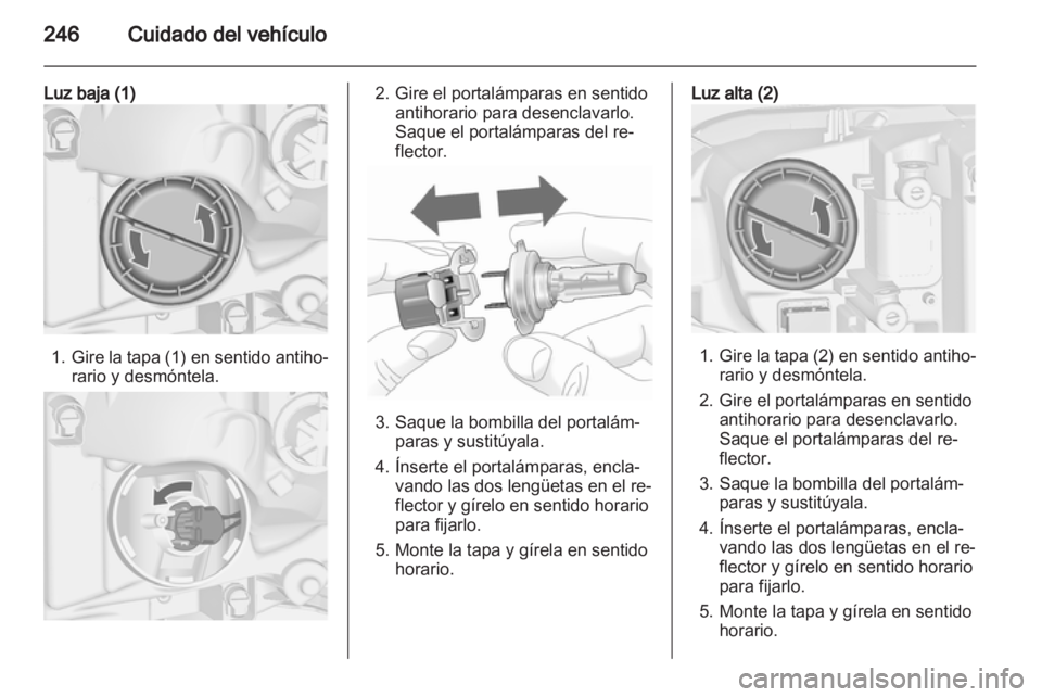 OPEL ASTRA J 2013.5  Manual de Instrucciones (in Spanish) 