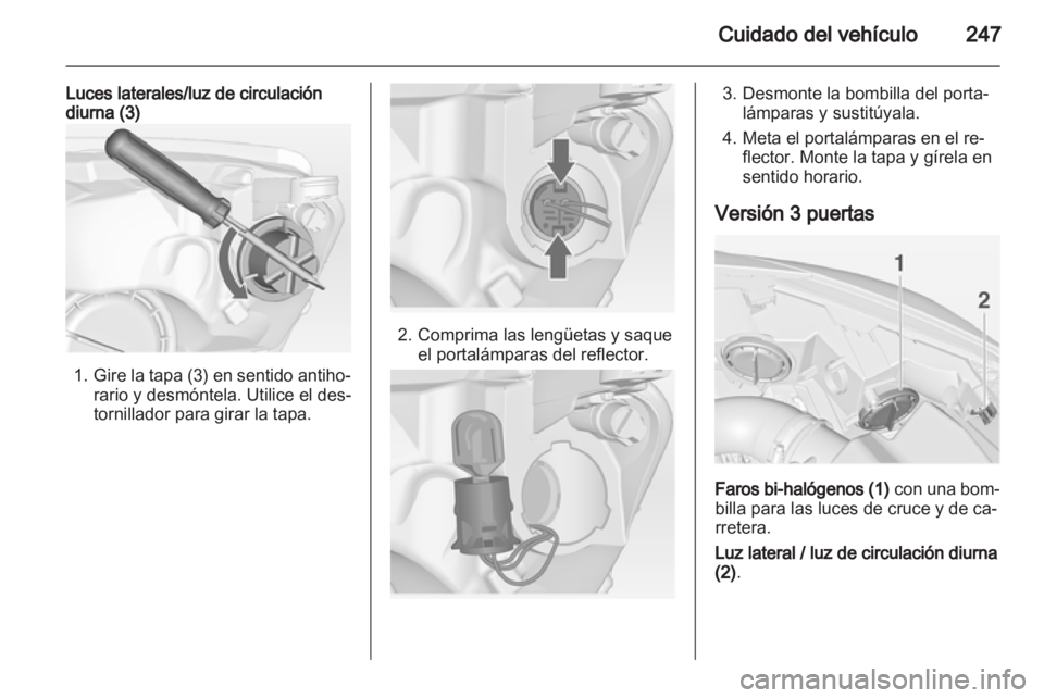 OPEL ASTRA J 2013.5  Manual de Instrucciones (in Spanish) 