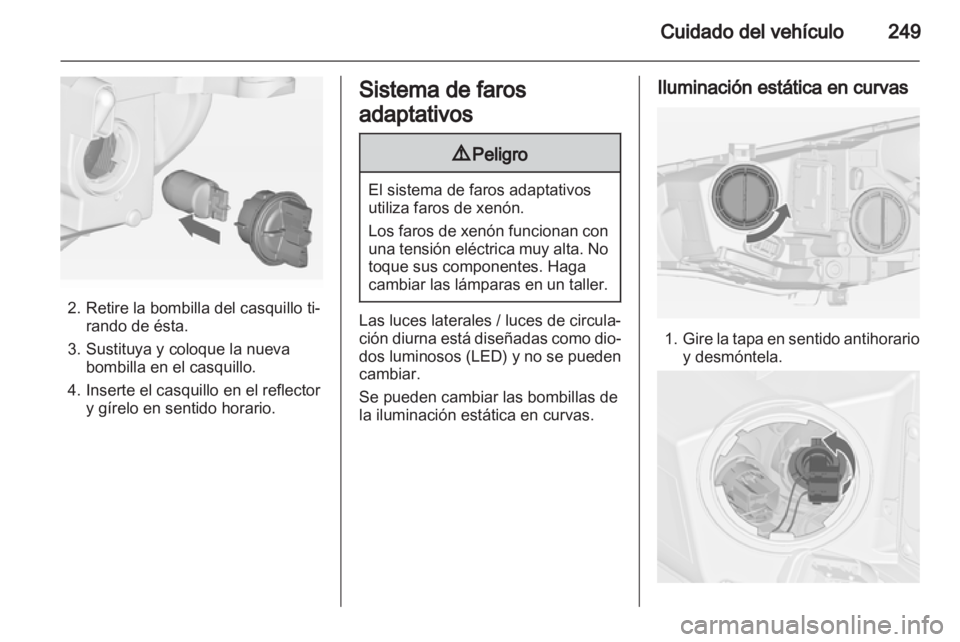 OPEL ASTRA J 2013.5  Manual de Instrucciones (in Spanish) 