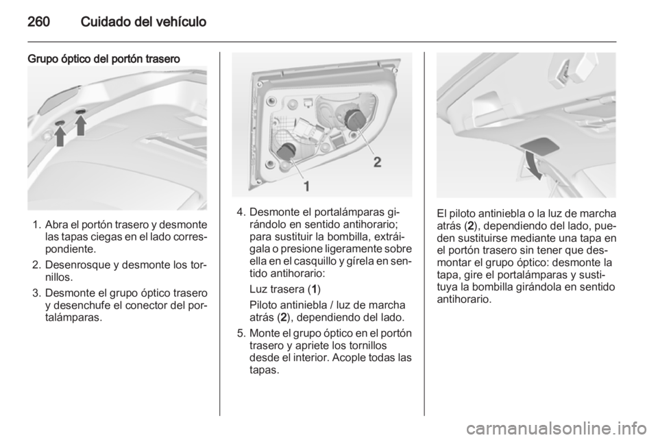OPEL ASTRA J 2013.5  Manual de Instrucciones (in Spanish) 