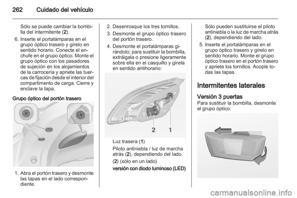 OPEL ASTRA J 2013.5  Manual de Instrucciones (in Spanish) 