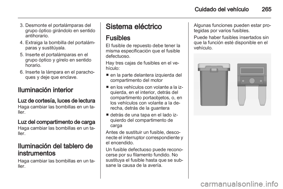 OPEL ASTRA J 2013.5  Manual de Instrucciones (in Spanish) 