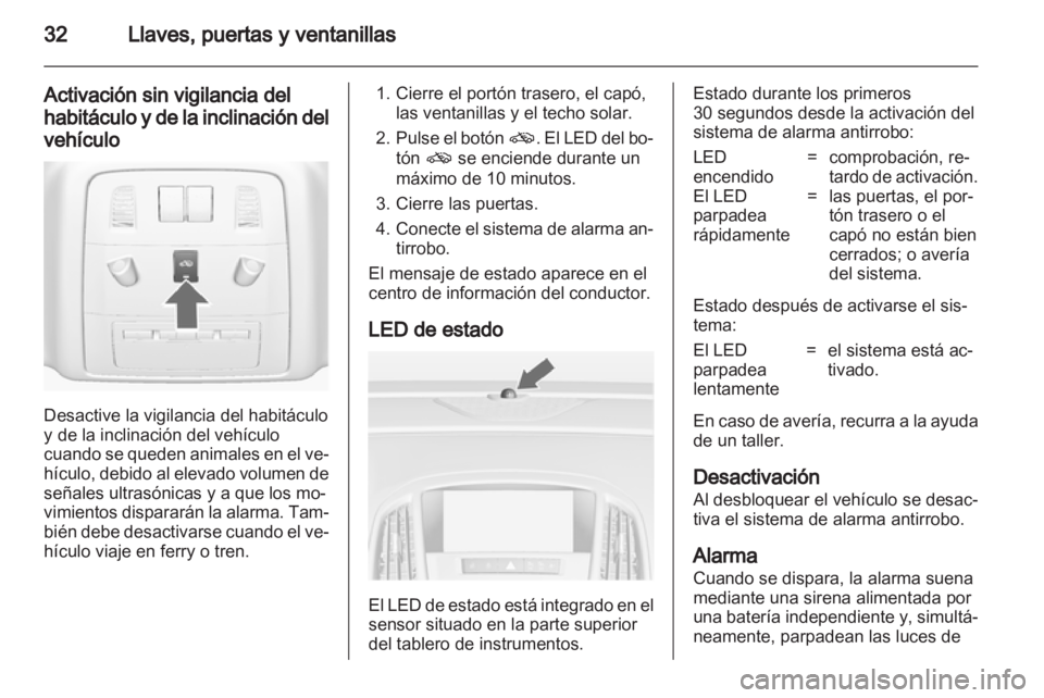 OPEL ASTRA J 2013.5  Manual de Instrucciones (in Spanish) 