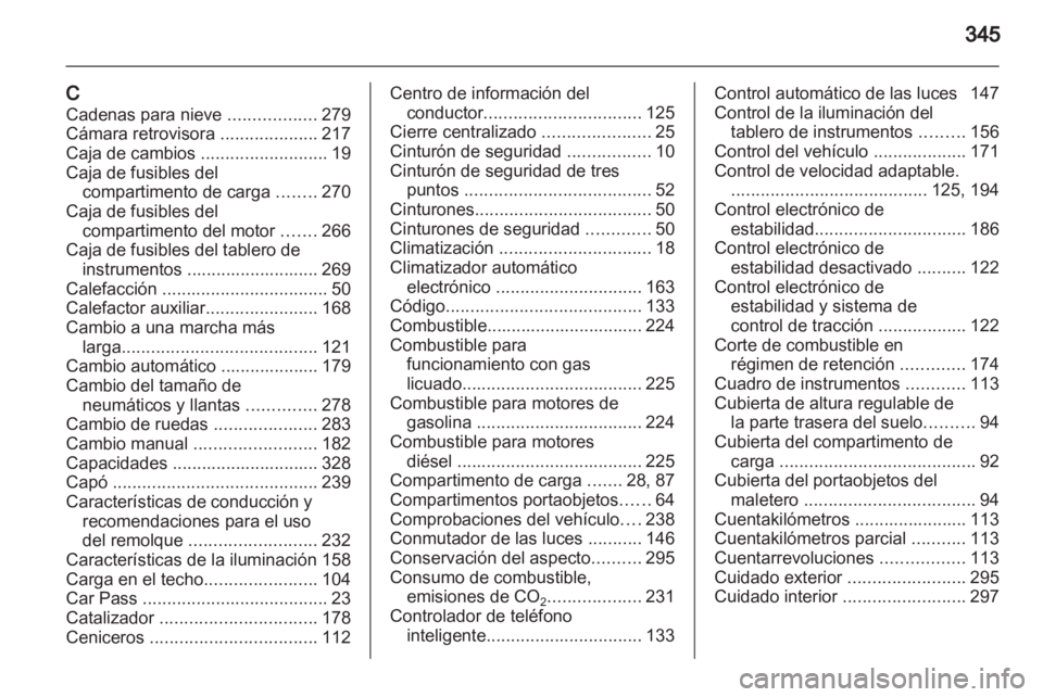 OPEL ASTRA J 2013.5  Manual de Instrucciones (in Spanish) 