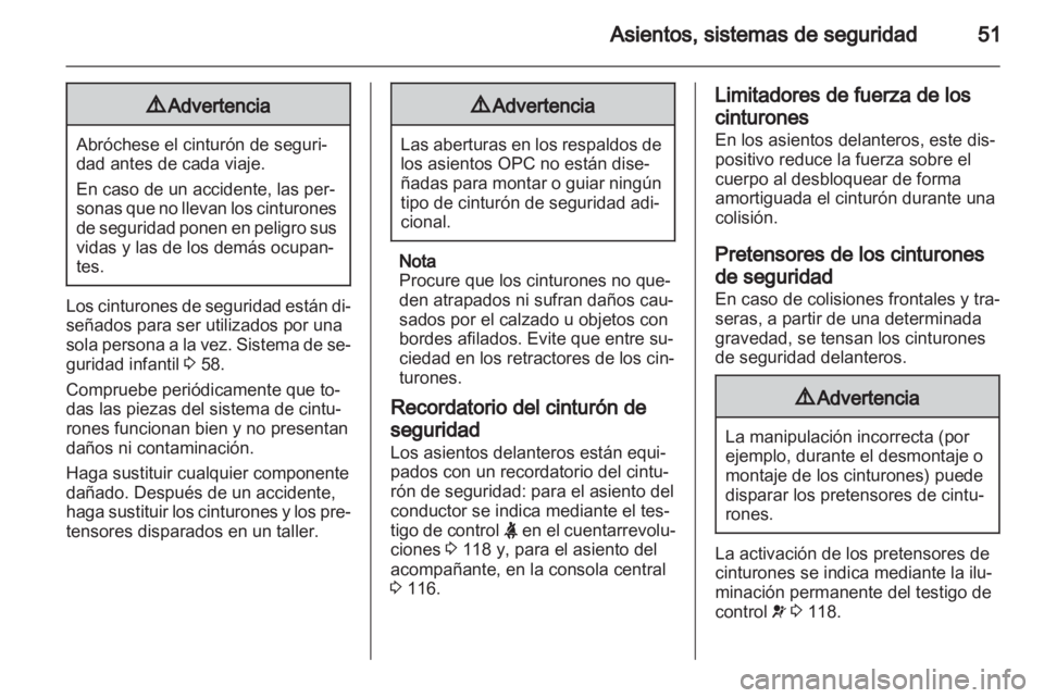 OPEL ASTRA J 2013.5  Manual de Instrucciones (in Spanish) 