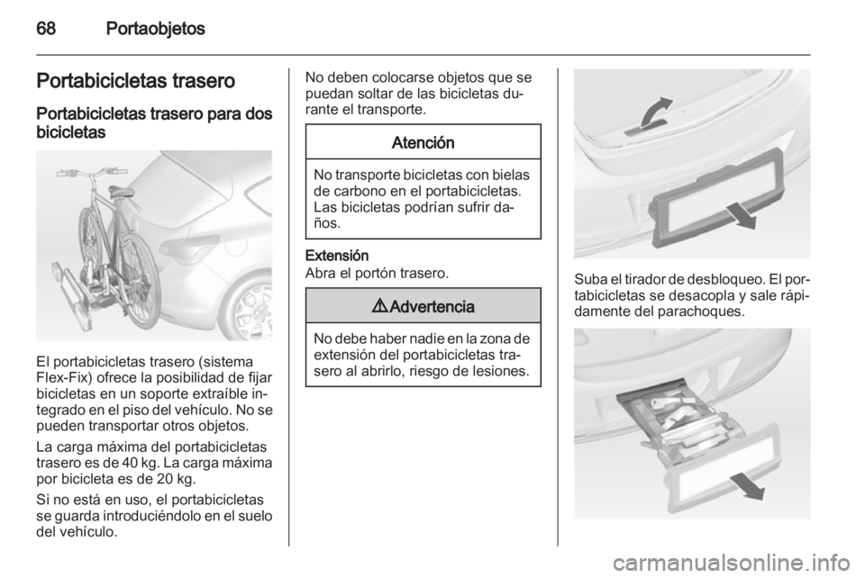 OPEL ASTRA J 2013.5  Manual de Instrucciones (in Spanish) 
