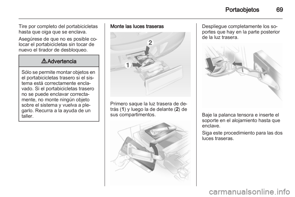 OPEL ASTRA J 2013.5  Manual de Instrucciones (in Spanish) 
